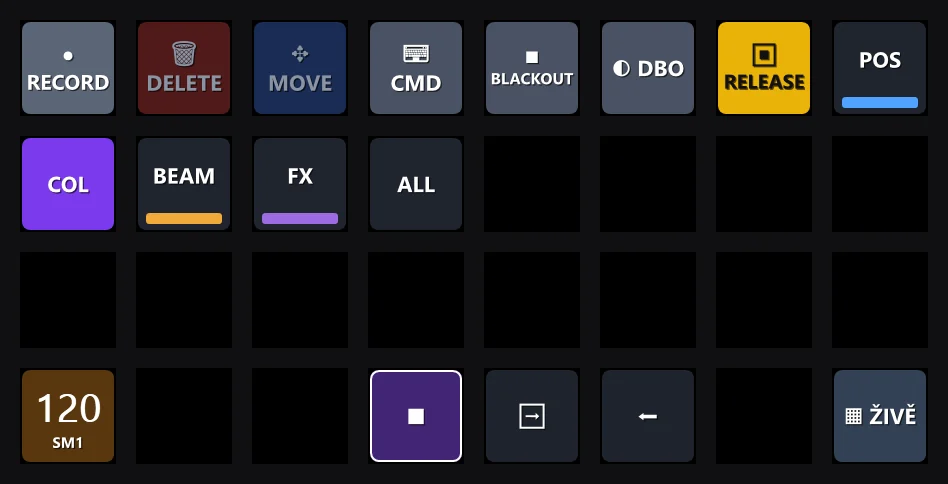 Stream Deck home screen as rendered by the app